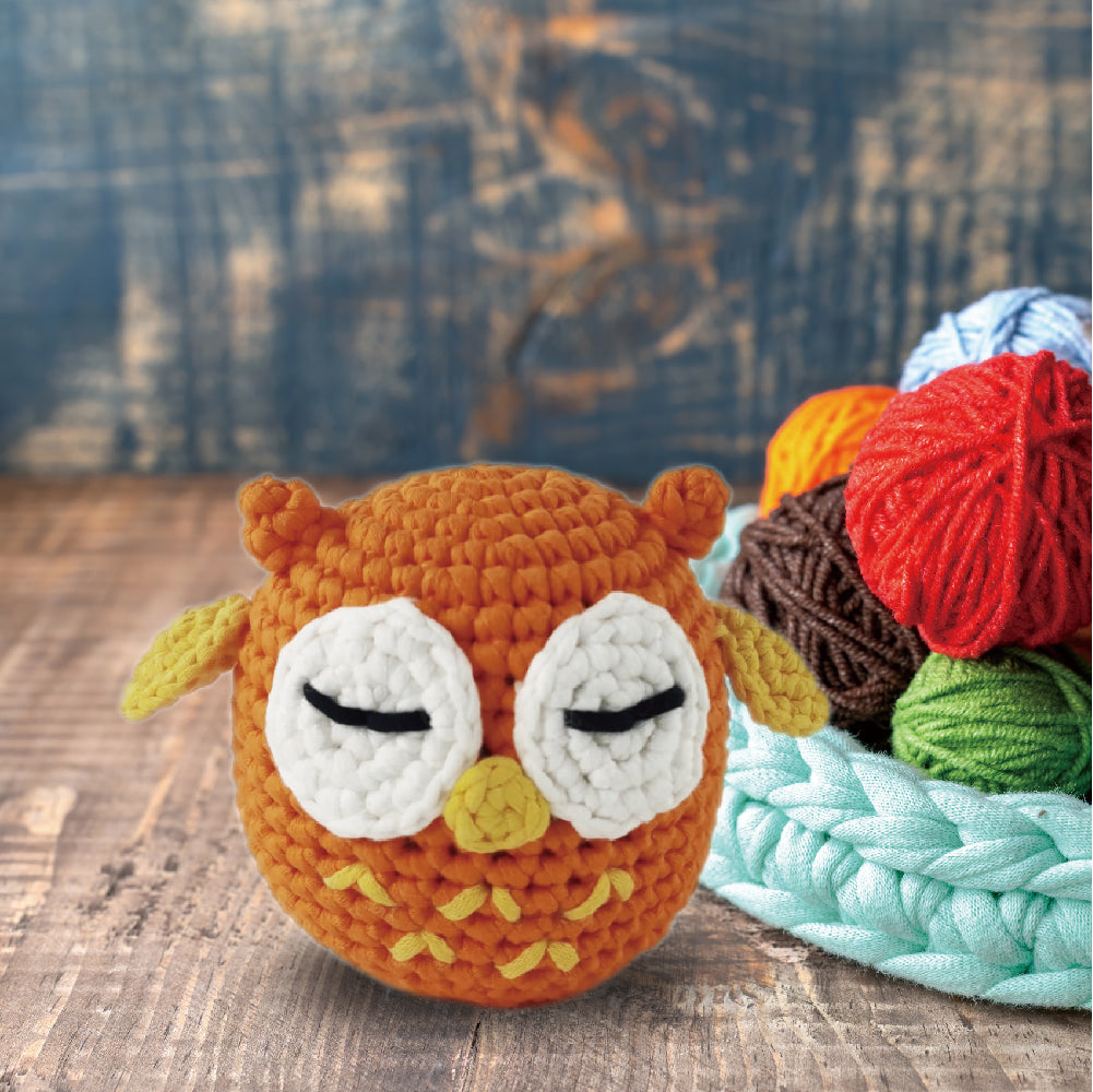 Kit Amigurumi Enzo El Buho