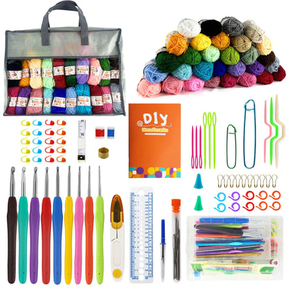 Kit uncinetto da 104 pezzi