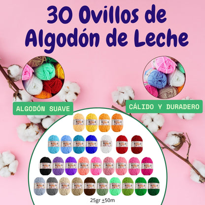 Kit uncinetto da 104 pezzi