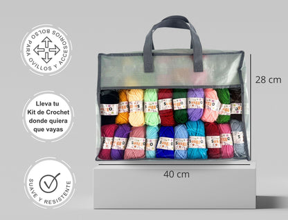 Kit uncinetto da 104 pezzi