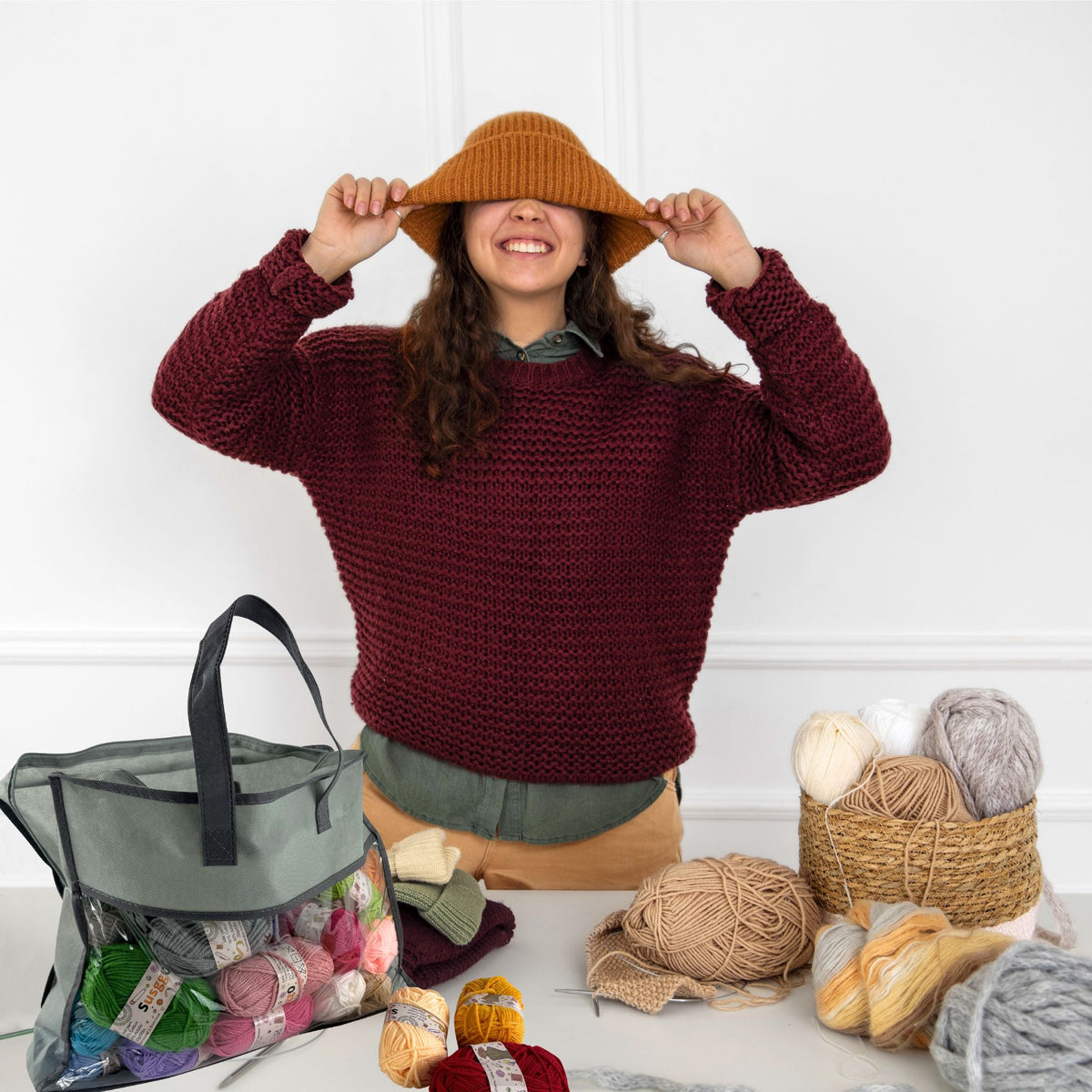 Kit uncinetto da 104 pezzi