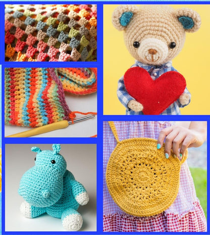 Kit uncinetto da 104 pezzi