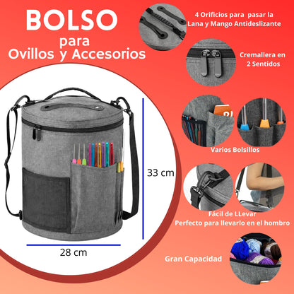 Kit uncinetto da 81 pezzi