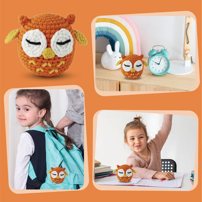 Kit Amigurumi Enzo El Buho