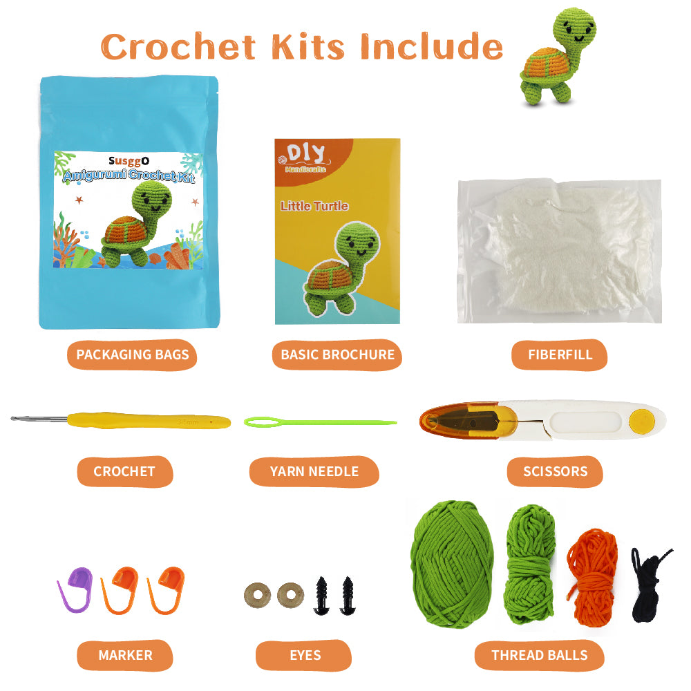 Kit Amigurumi Zoe La Tortuga