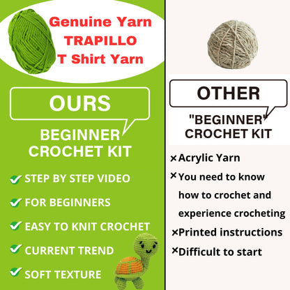 Kit Amigurumi Zoe La Tortuga